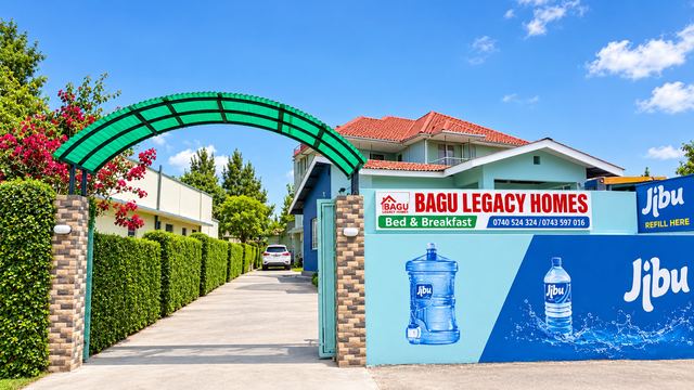BAGU LEGACY HOMES entrance